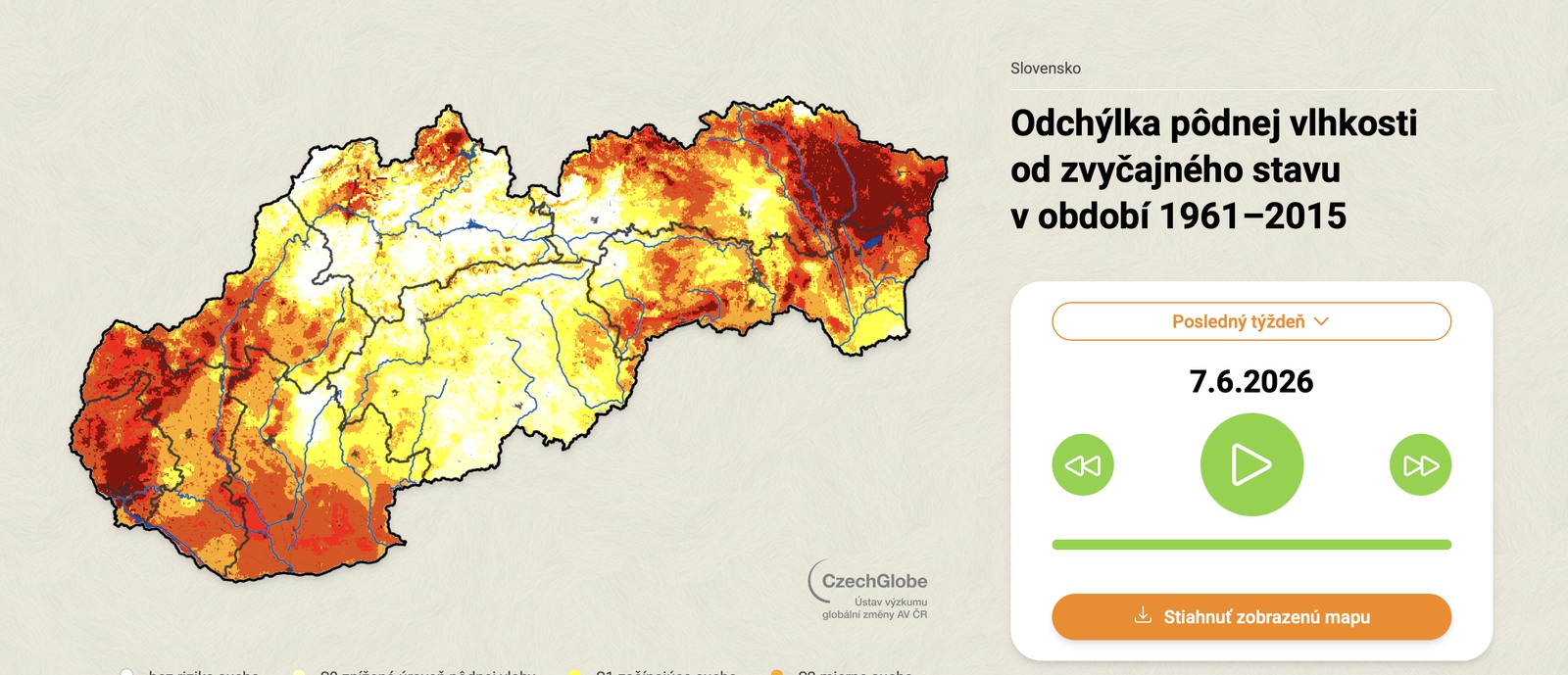 Na Slovensku sa prehlbuje