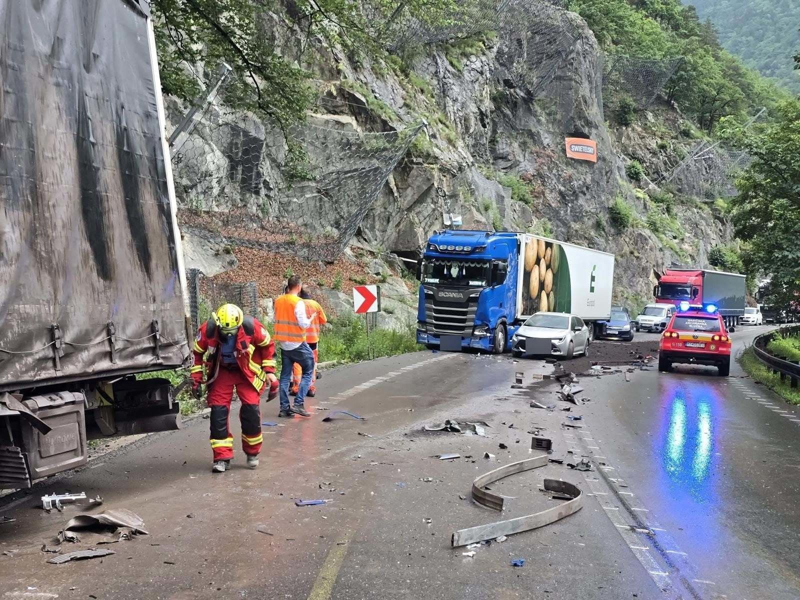 Kolaps pod Strečnom: Zrazili