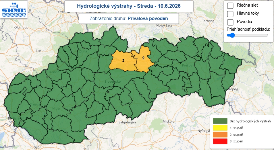 Počasie na Slovensku šalie!