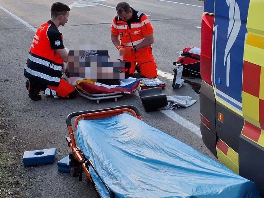 Vážna nehoda pri obci