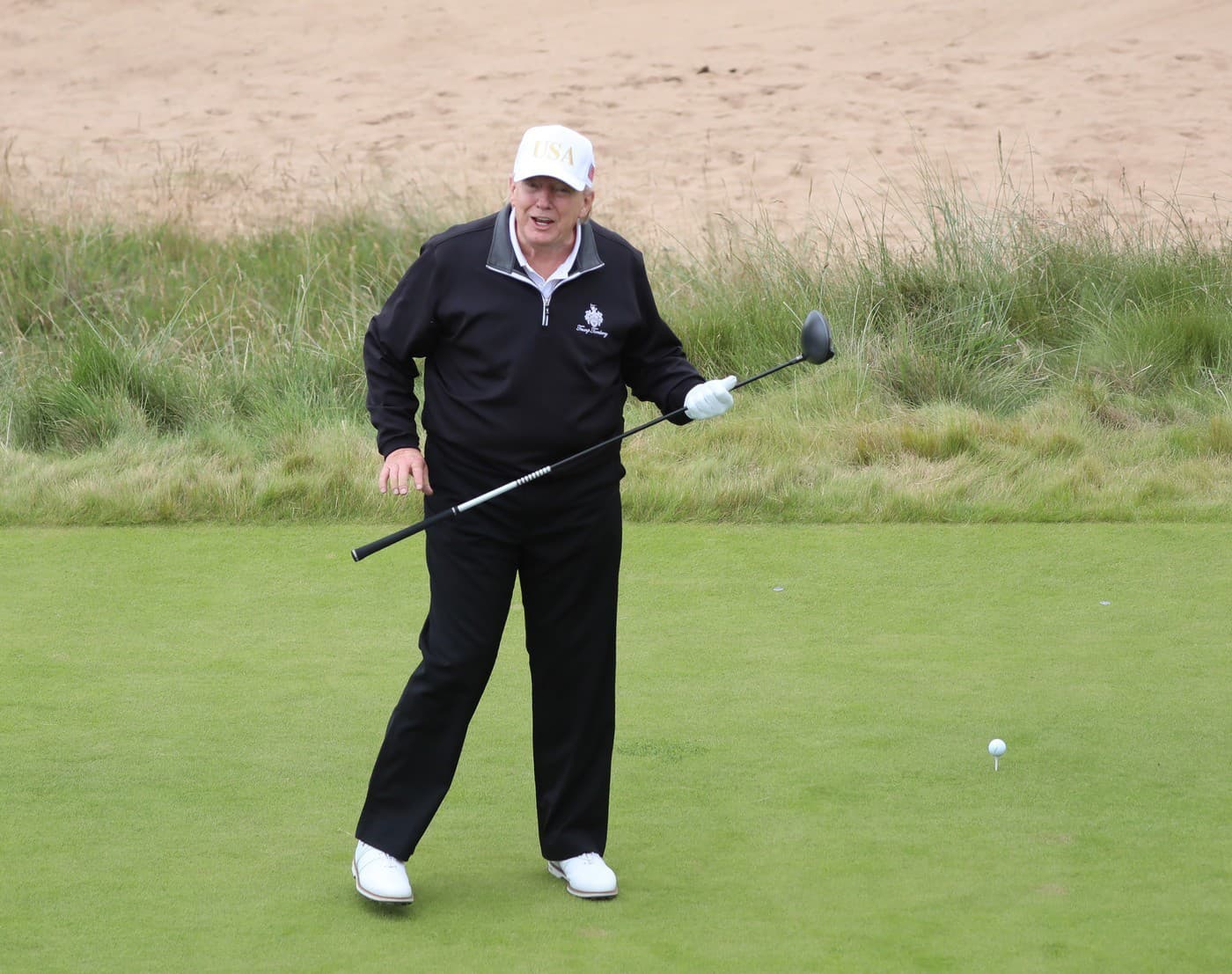 Donald Trump zbožňuje golf.