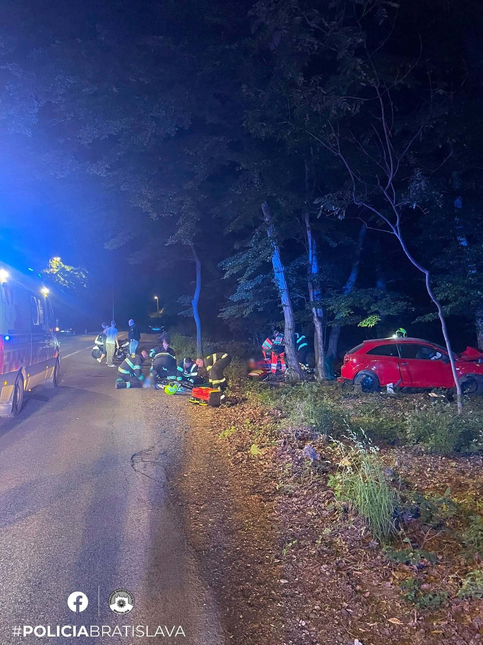Nehoda na Ceste na Kamzík