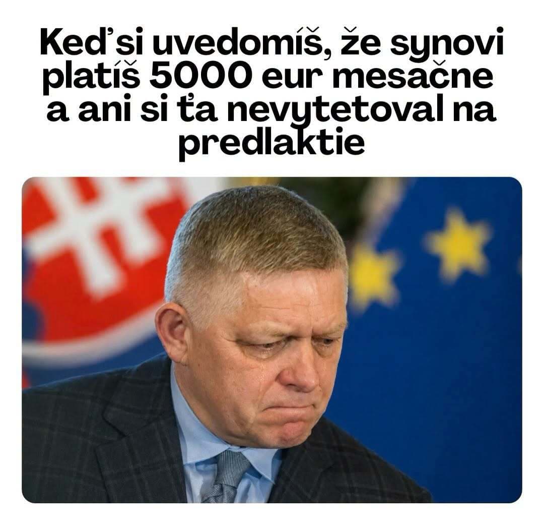 Jediná návšteva vysmiatej Ficovej