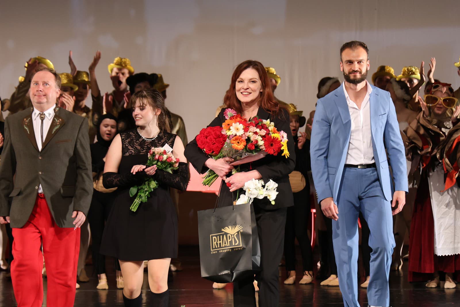 Elena Podzámska sa v inscenácii Nočná skúška predstavila aj bratislavskému publiku