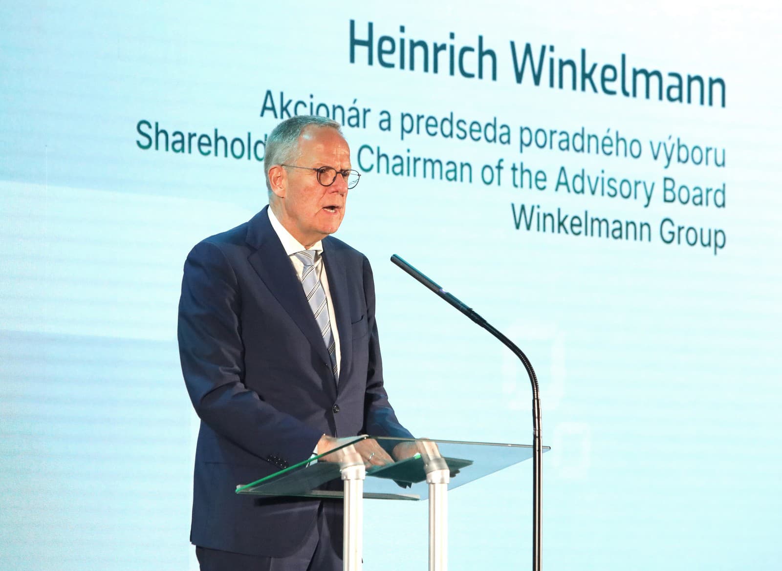 Generálny riaditeľ Heinrich Winkelmann