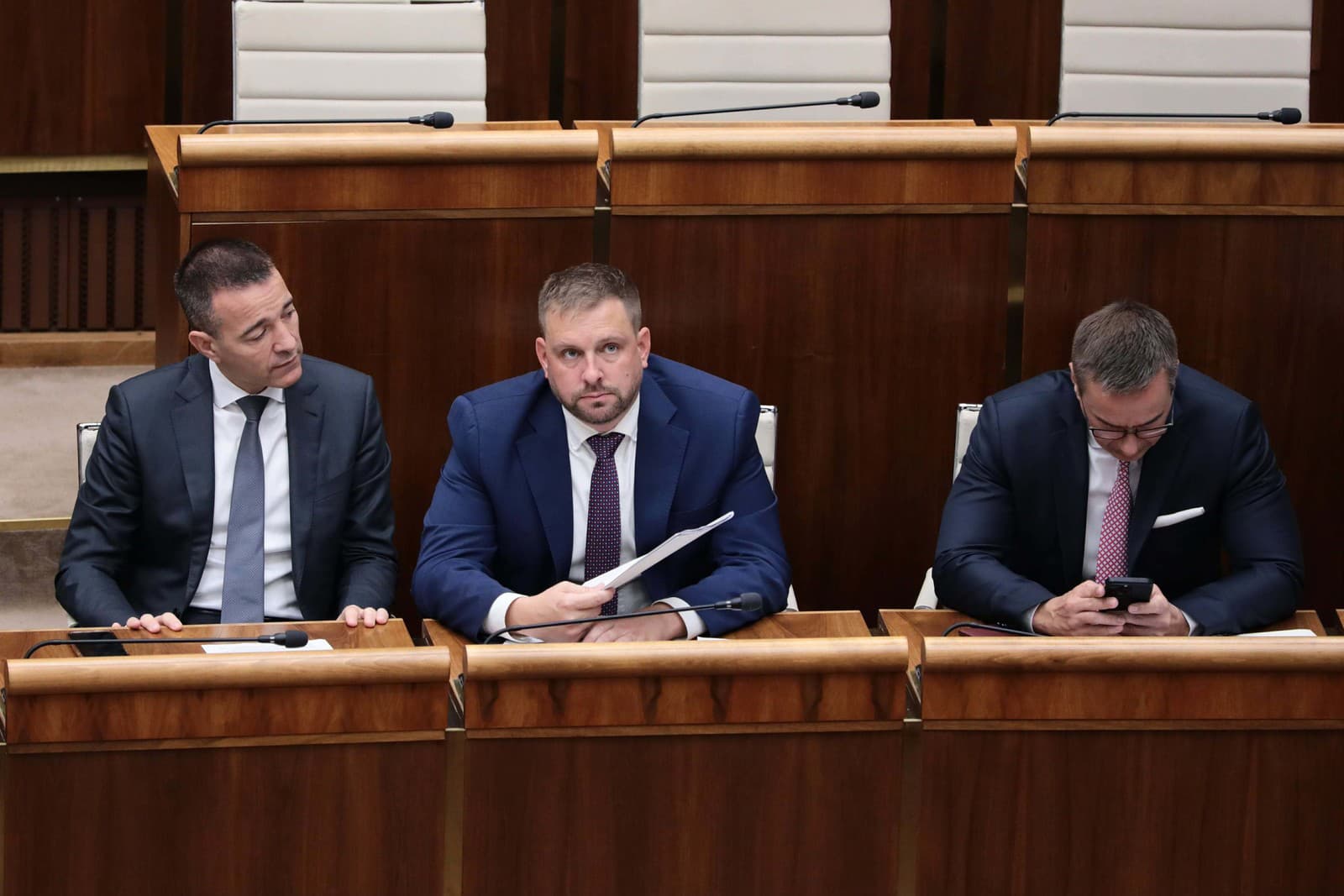 Tomáš Drucker, Kamil Šaško a Erik Tomáš
