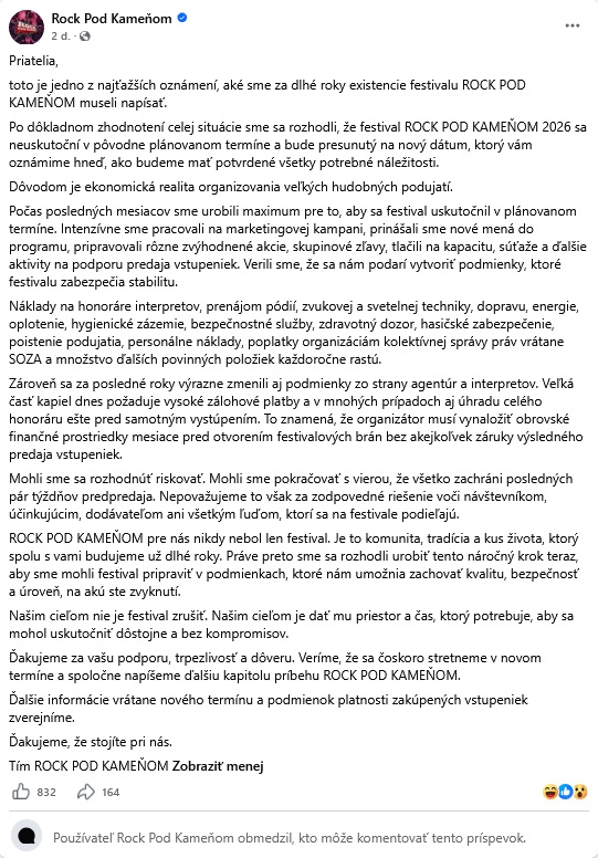 Ďalší festival čelí MEGAškandálu!