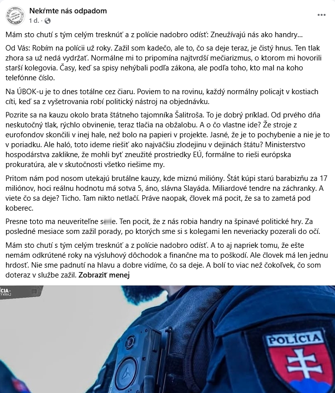 Nátlak na ÚBOK? Sieťami