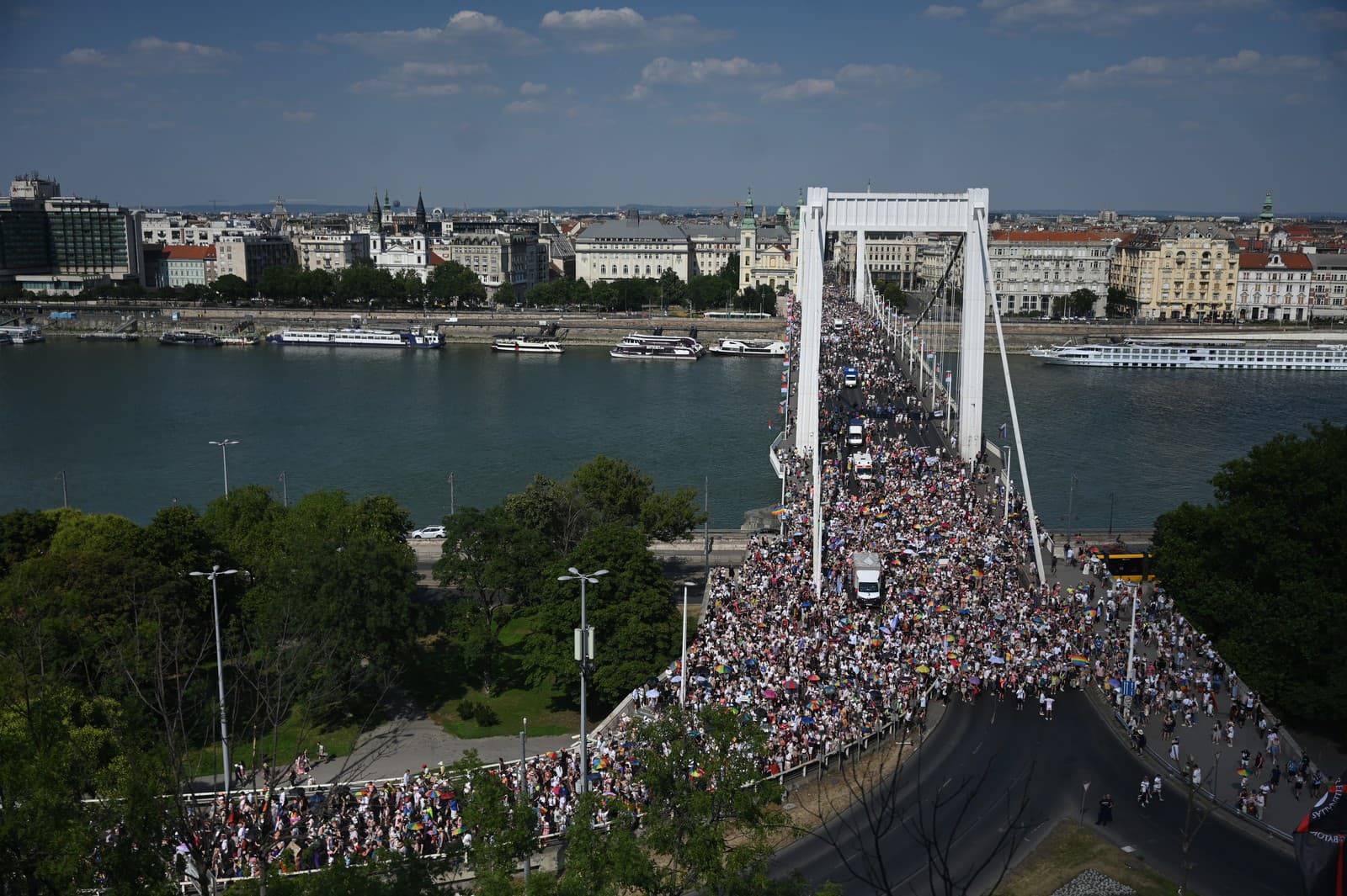 Obrovský pochod v Budapešti: