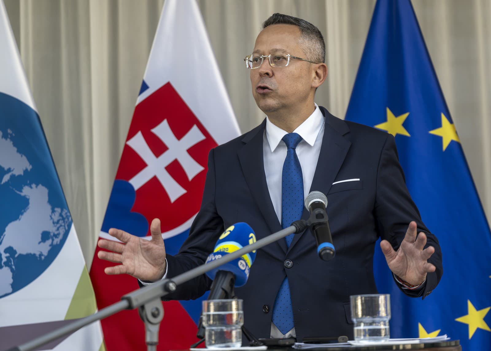 Minister financií SR Ladislav Kamenický 