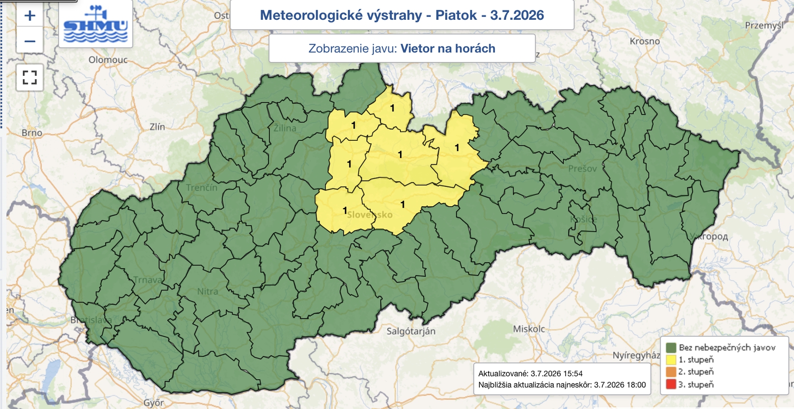 Na horách sa poriadne