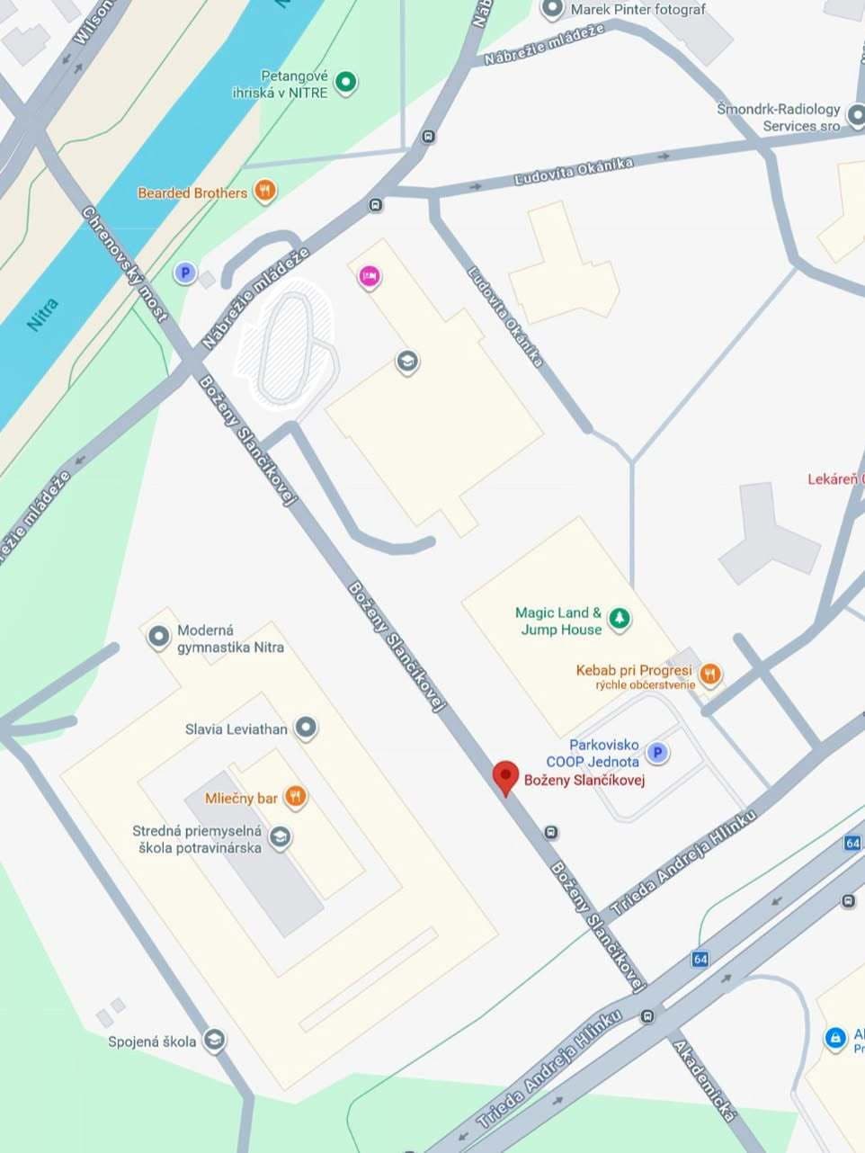 Dopravné obmedzenia na Ulici Boženy Slančíkovej v Nitre