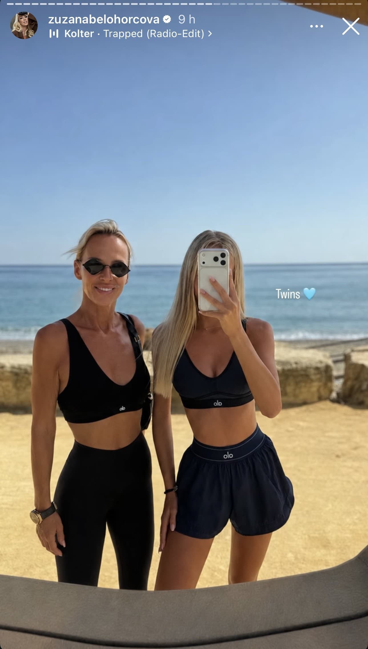 Zuzana Belohorcová s dcérou Salmou