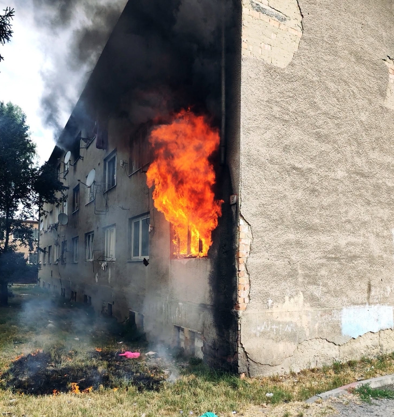 Poplach vo Fiľakove: Vzplanula