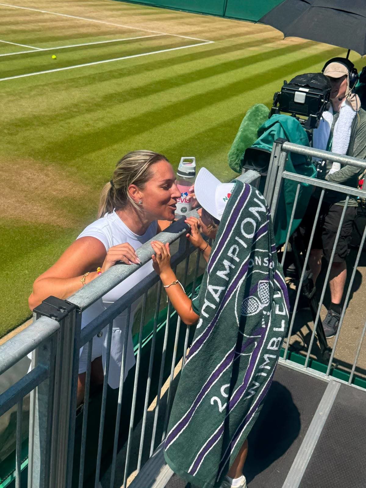 Dominika Cibulková prišla na Wimbledon aj so synom Jakubom