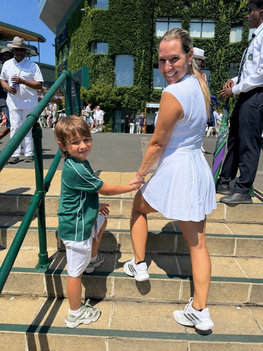 Dominika Cibulková prišla na Wimbledon aj so synom Jakubom