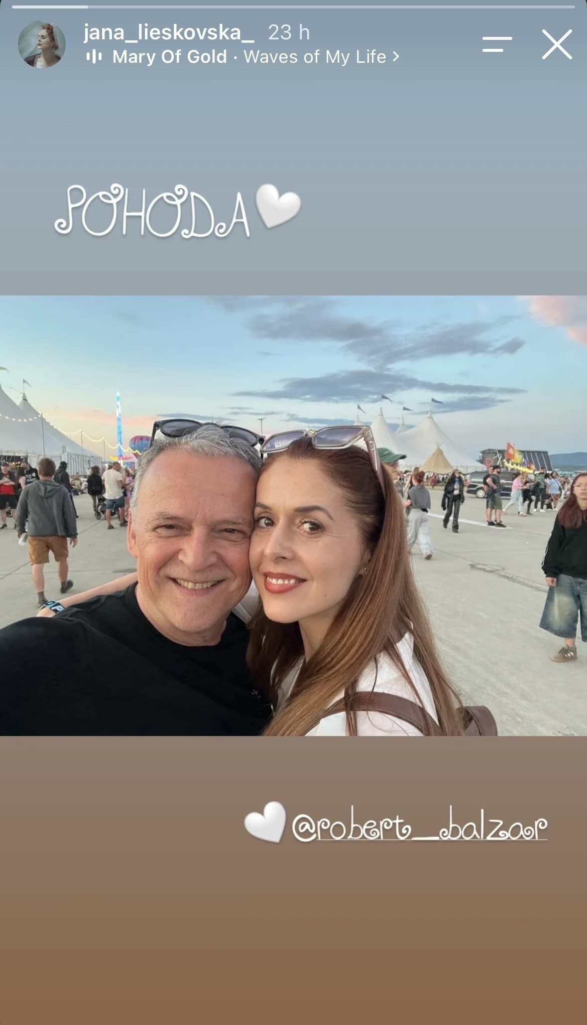 Jana Lieskovská s manželom