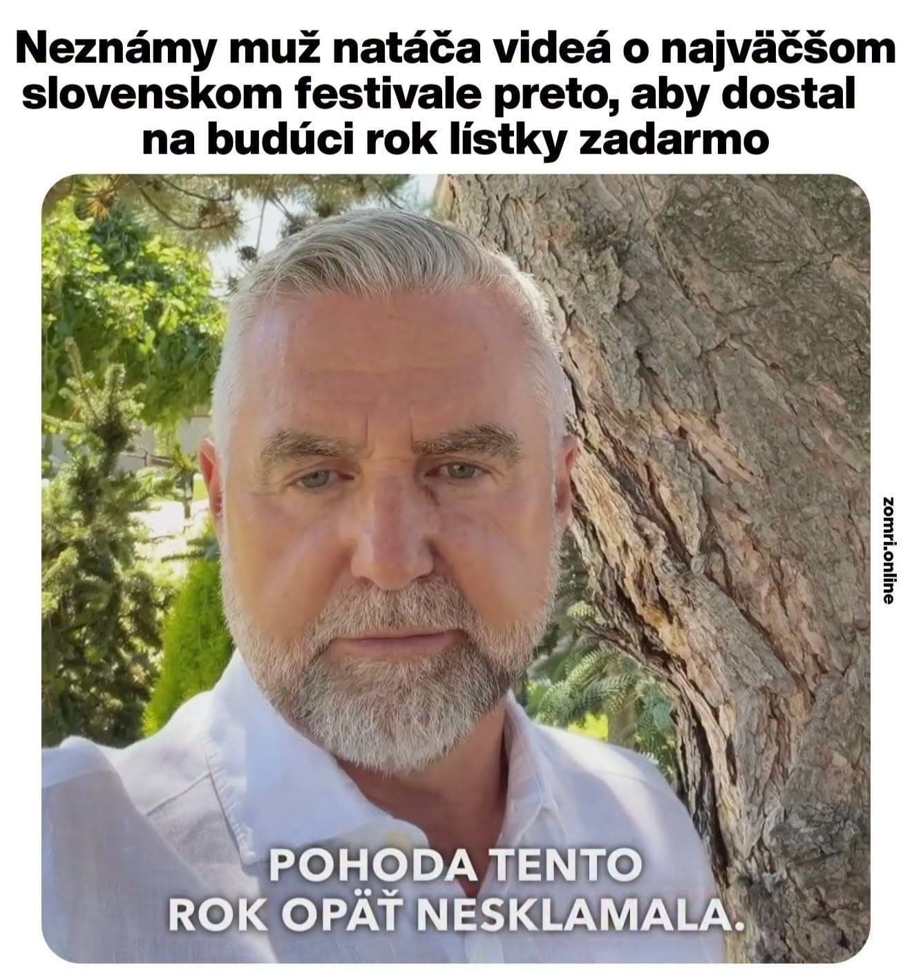 Festivalové eldorádo a fúzatý