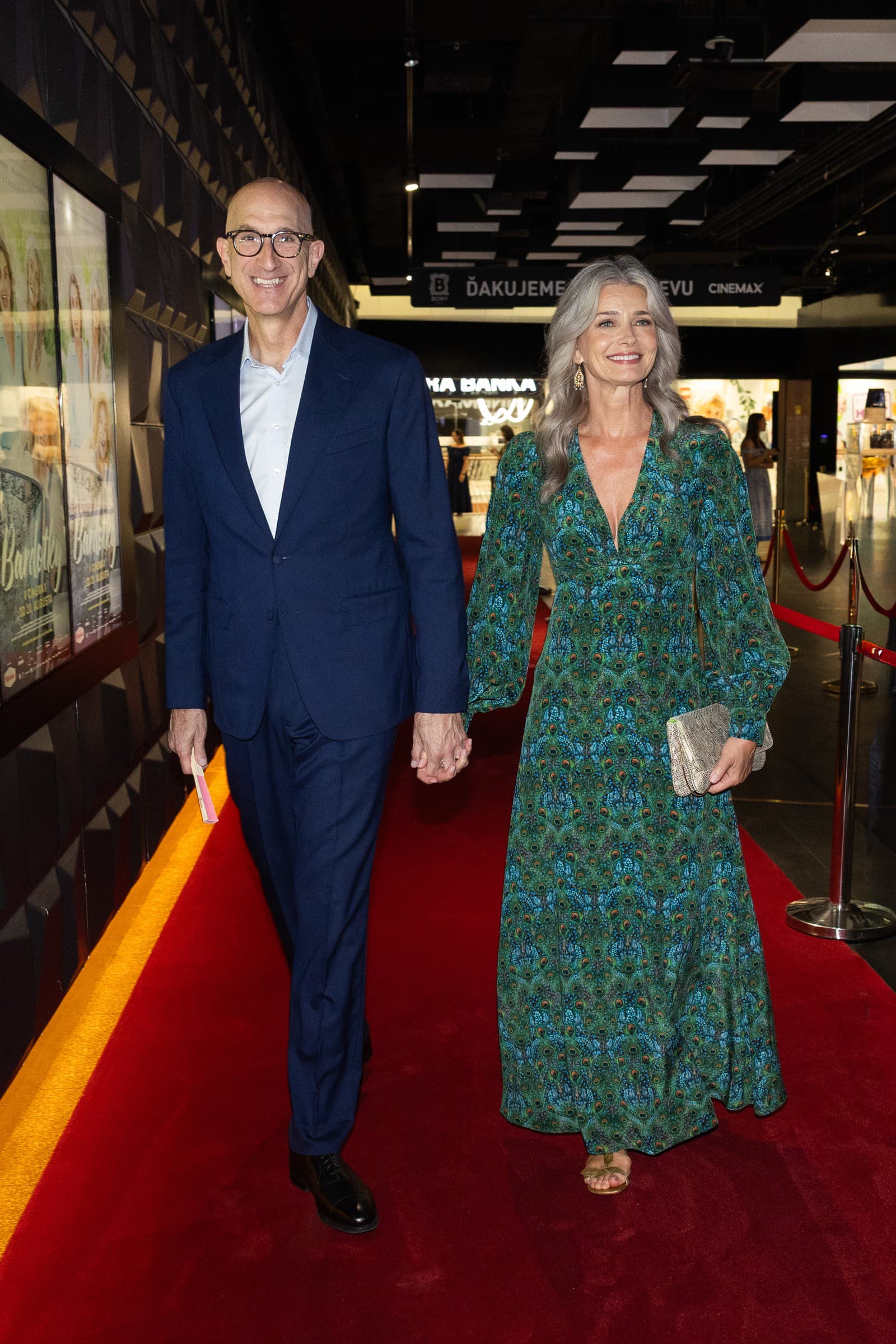 Premiéra filmu Bardotky, Pavlína Pořízková s manželom