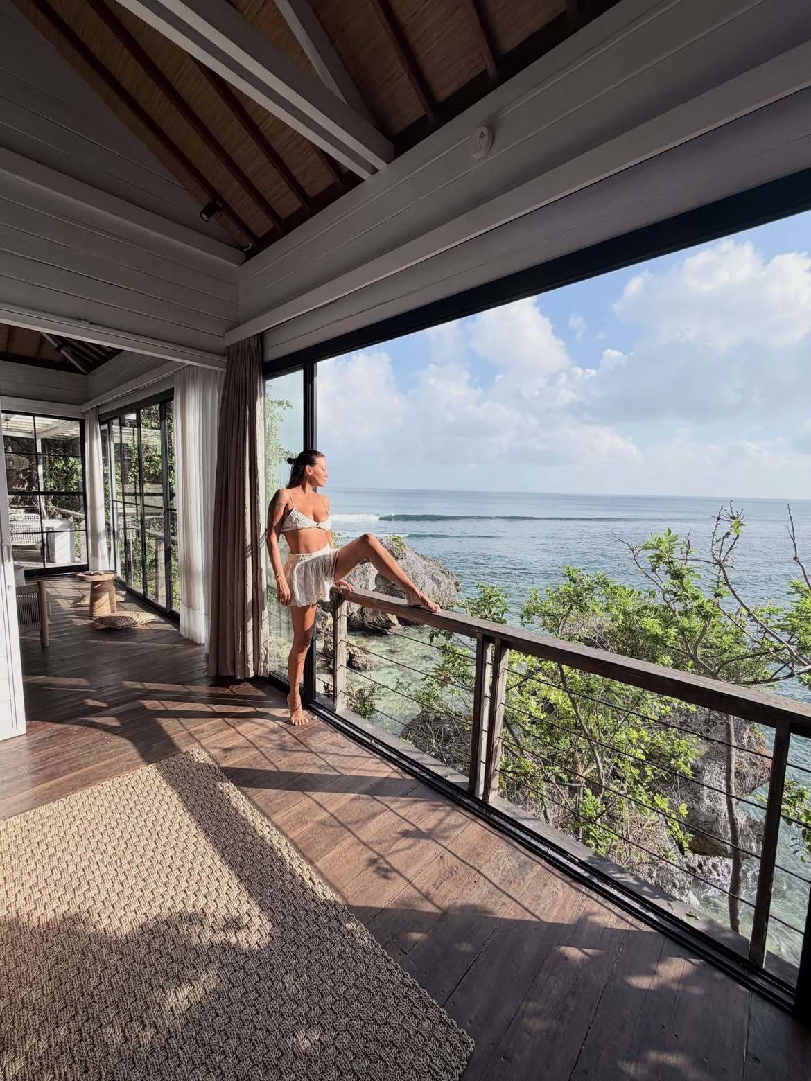 Agáta Hanychová dovolenkuje na Bali
