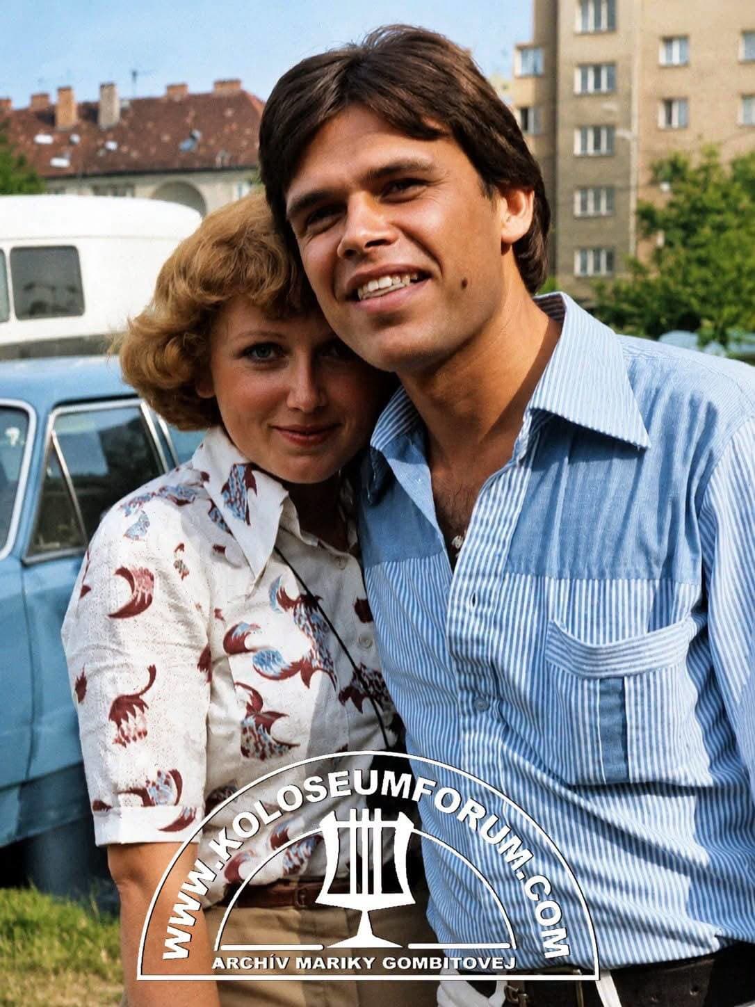 Marika Gombitová a jej prvá láska Rudi.