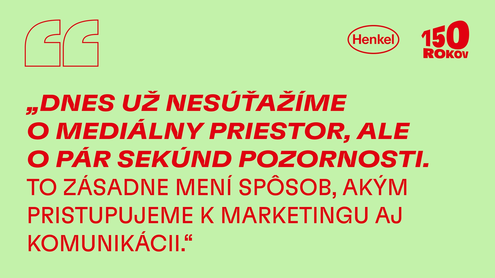 Šéfka marketingu Henkel Consumer