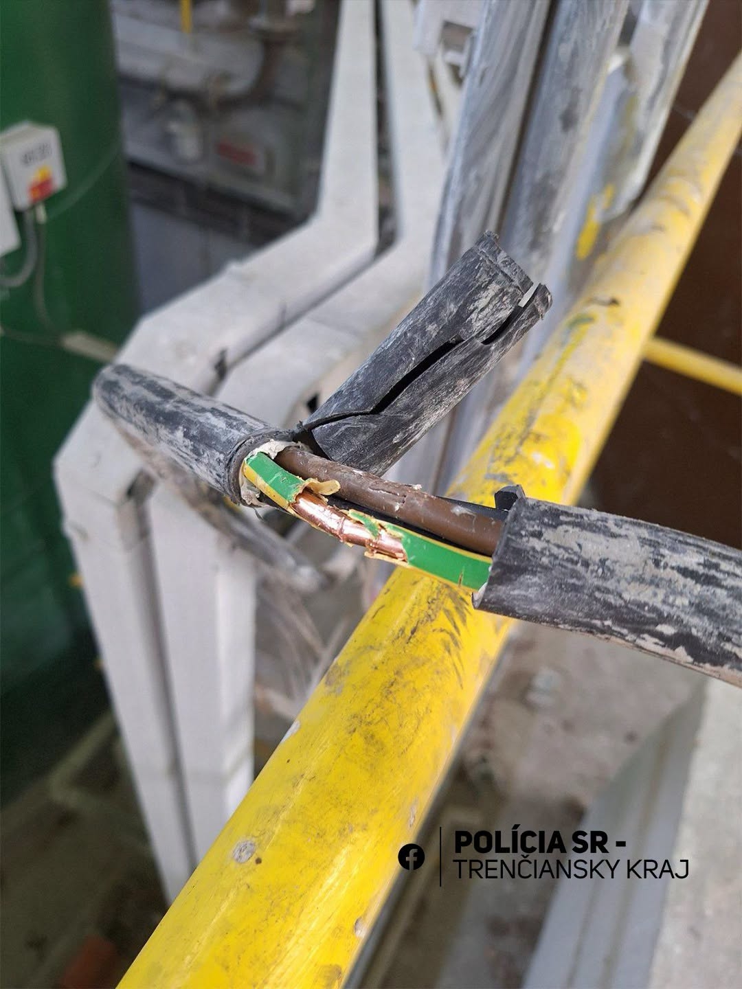 Krádež v elektrárni prekazil