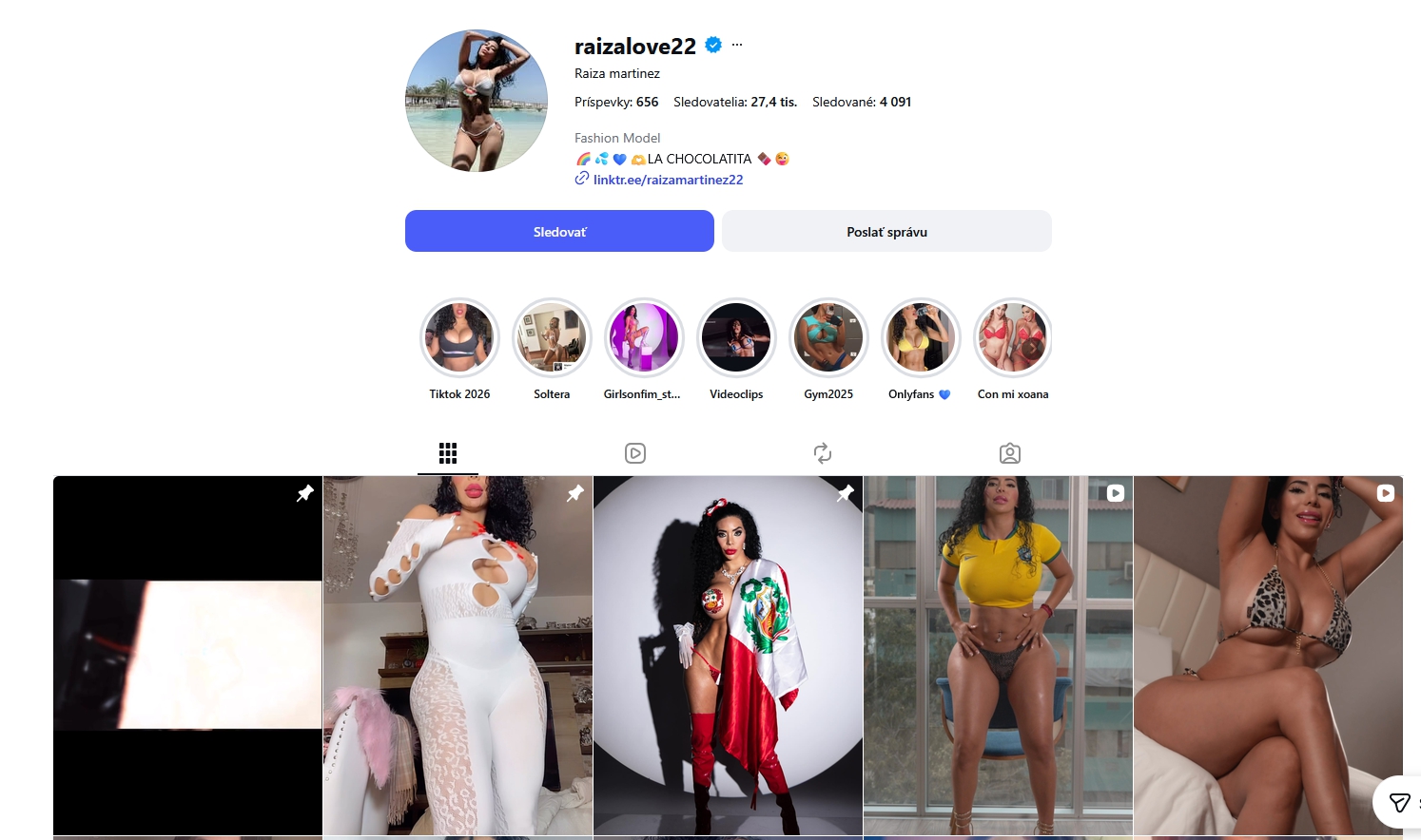 Exotickú SEXI modelku našli