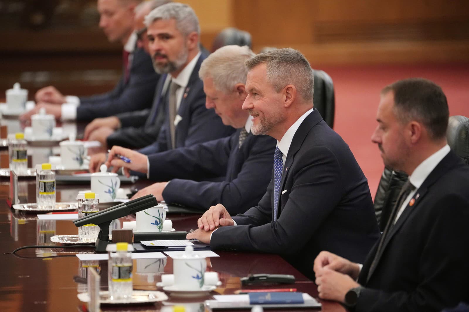 Peter Pellegrini a Si Ťin-pching