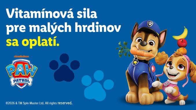 Lidl a Labková patrola®: