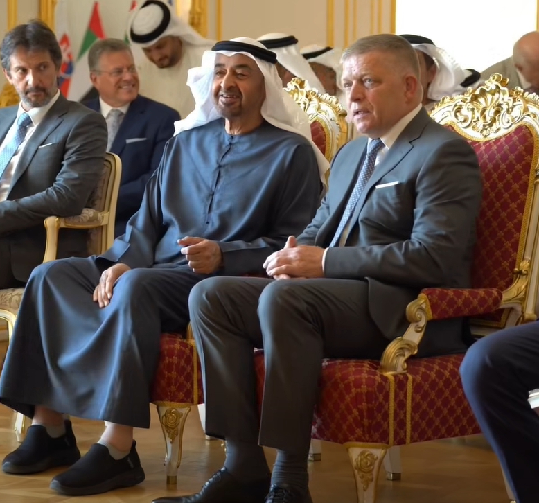 Robert Fico a Muhammad bin Zájid Ál Nahján