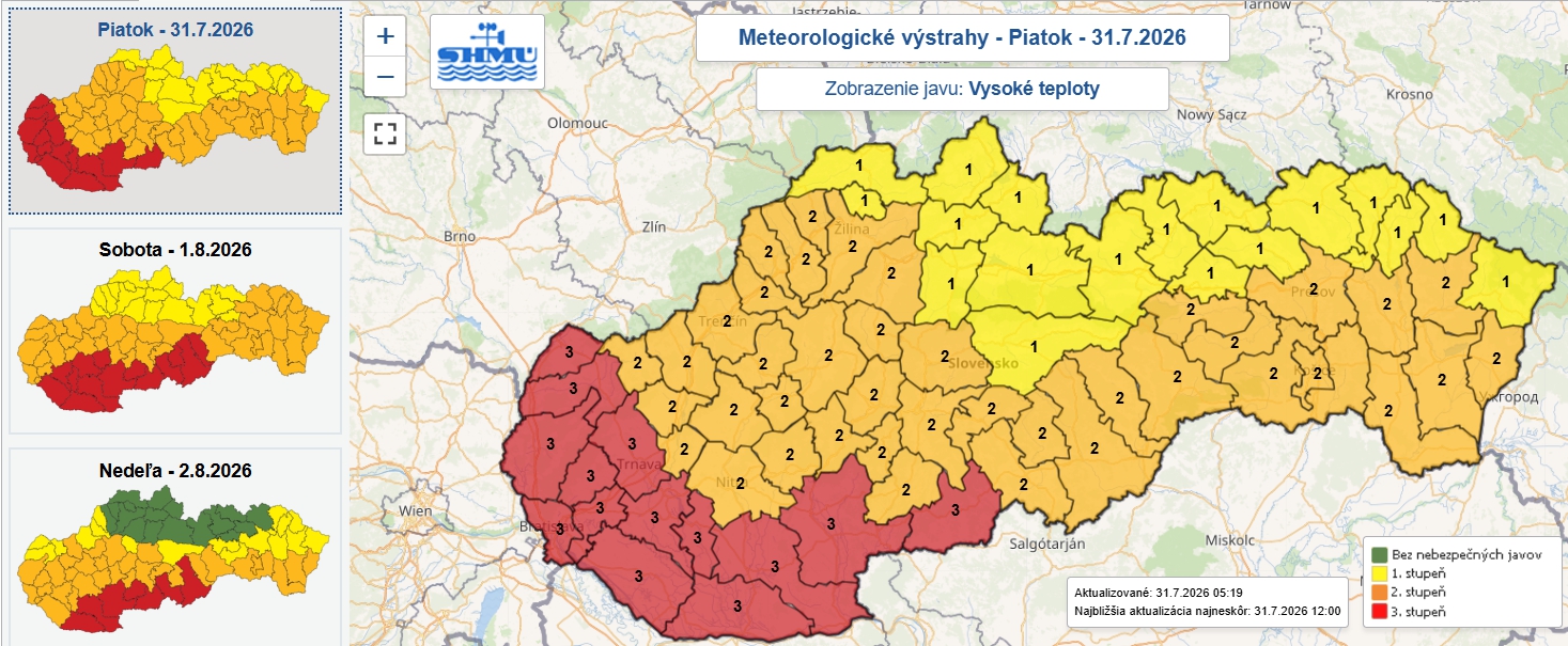 Slovensko sa varí, cez