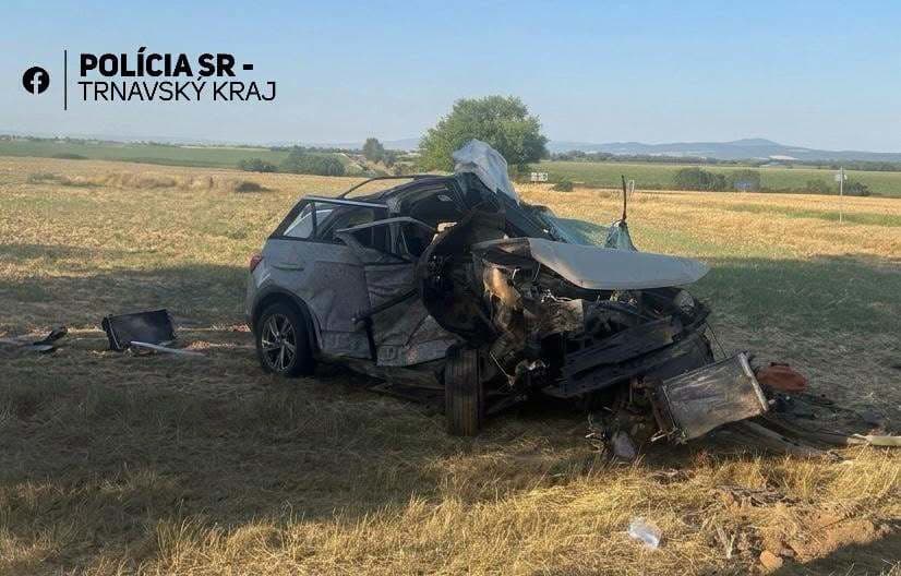 Brutálna nehoda pri Hlohovci: