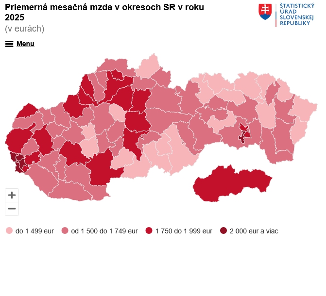 Slovákov rozdelili MZDY: Veľké