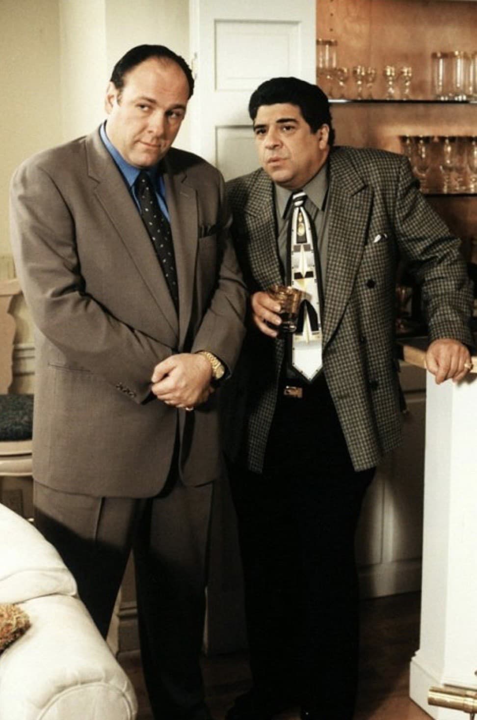 James Gandolfini, Vincent Pastore v seriáli Sopranovci