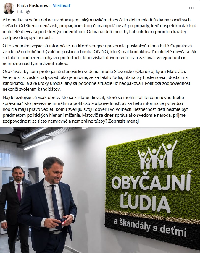 Podráždený Matovič po sexuálnom