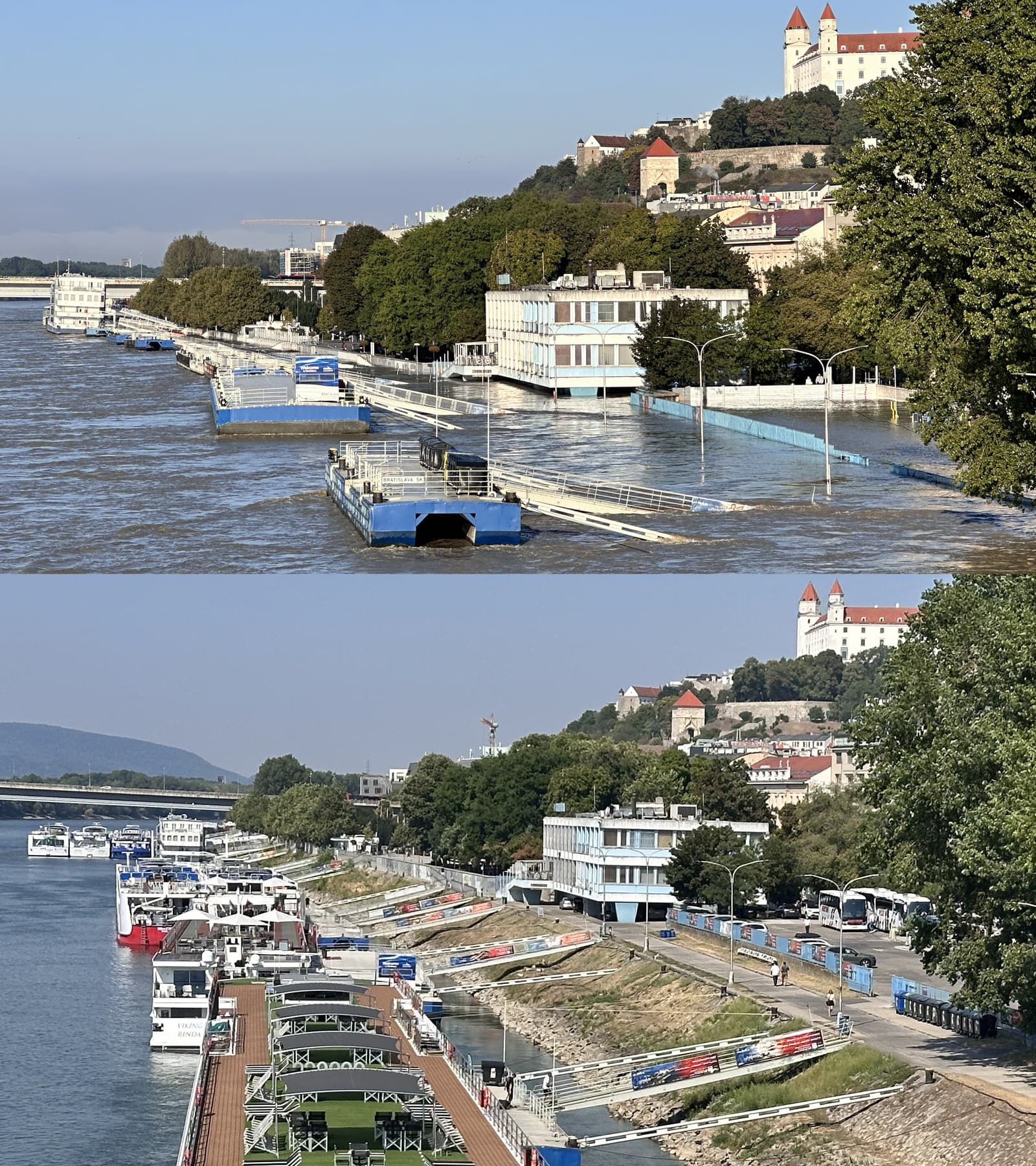 Trópy takmer VYCICALI Dunaj: