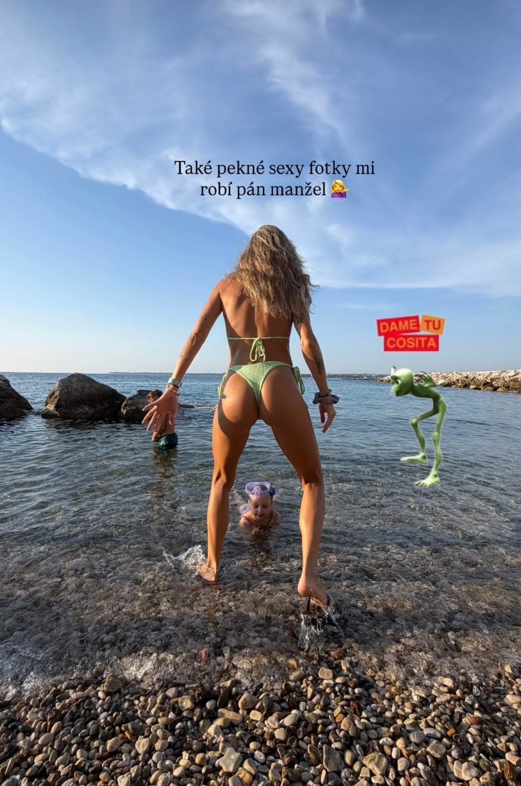 Manželka Attilu Végha ukázala vypracovaný zadek. 