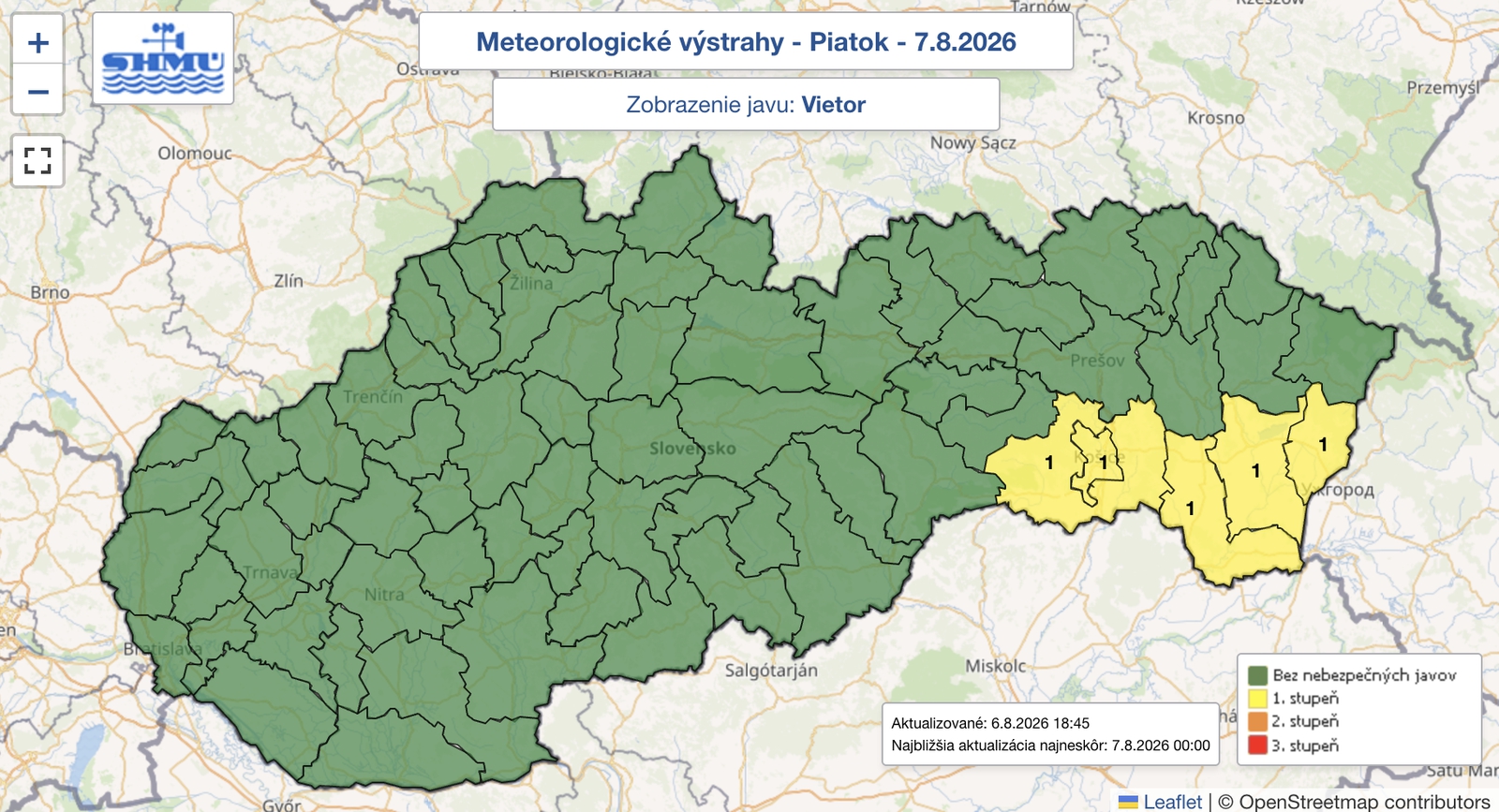 Po rekordnej horúčave prichádzajú