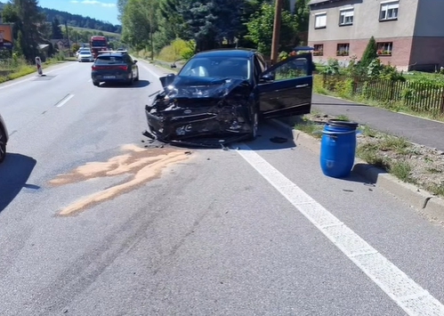 Vážna zrážka dvoch áut