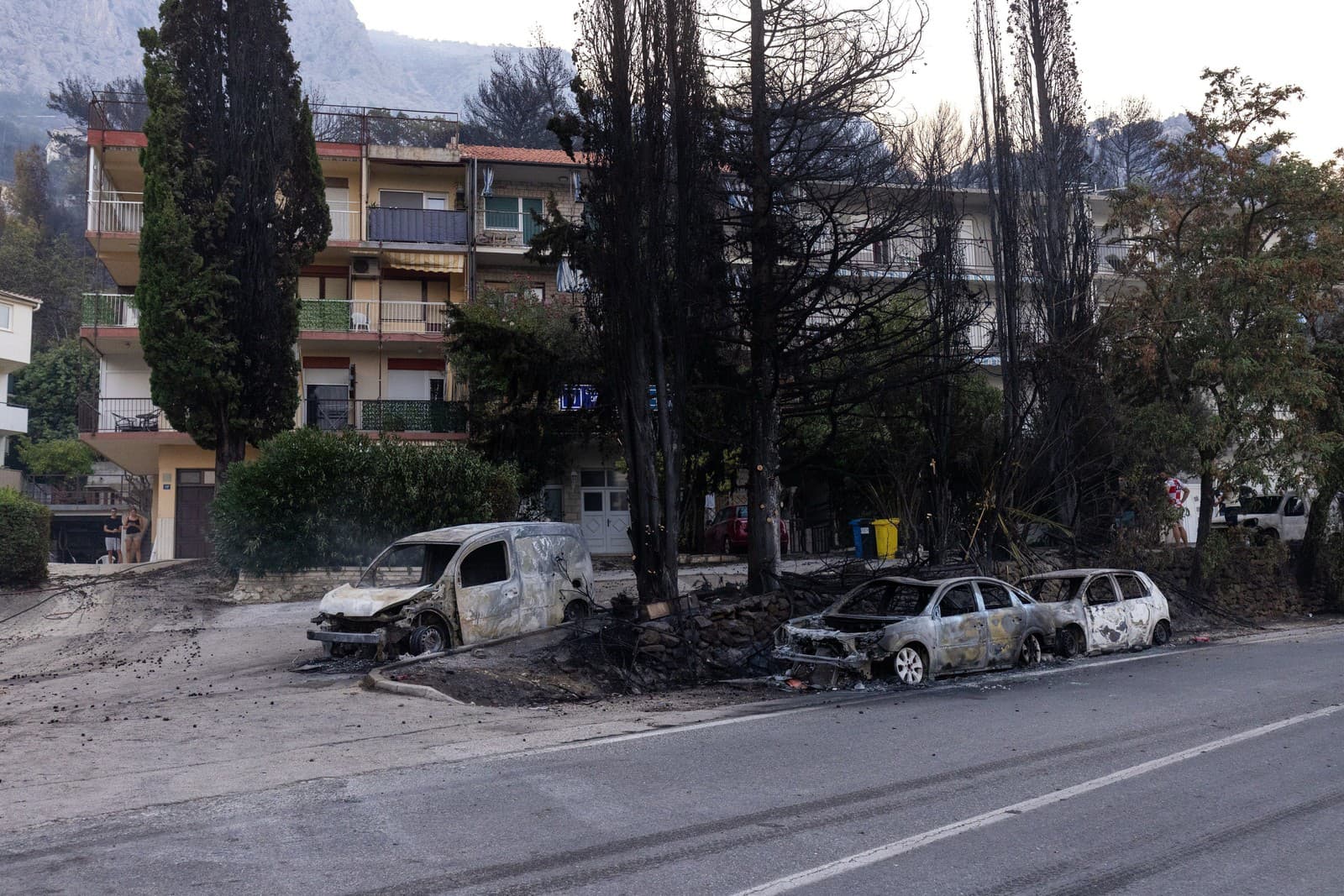 Z oblasti Omiša evakuovali
