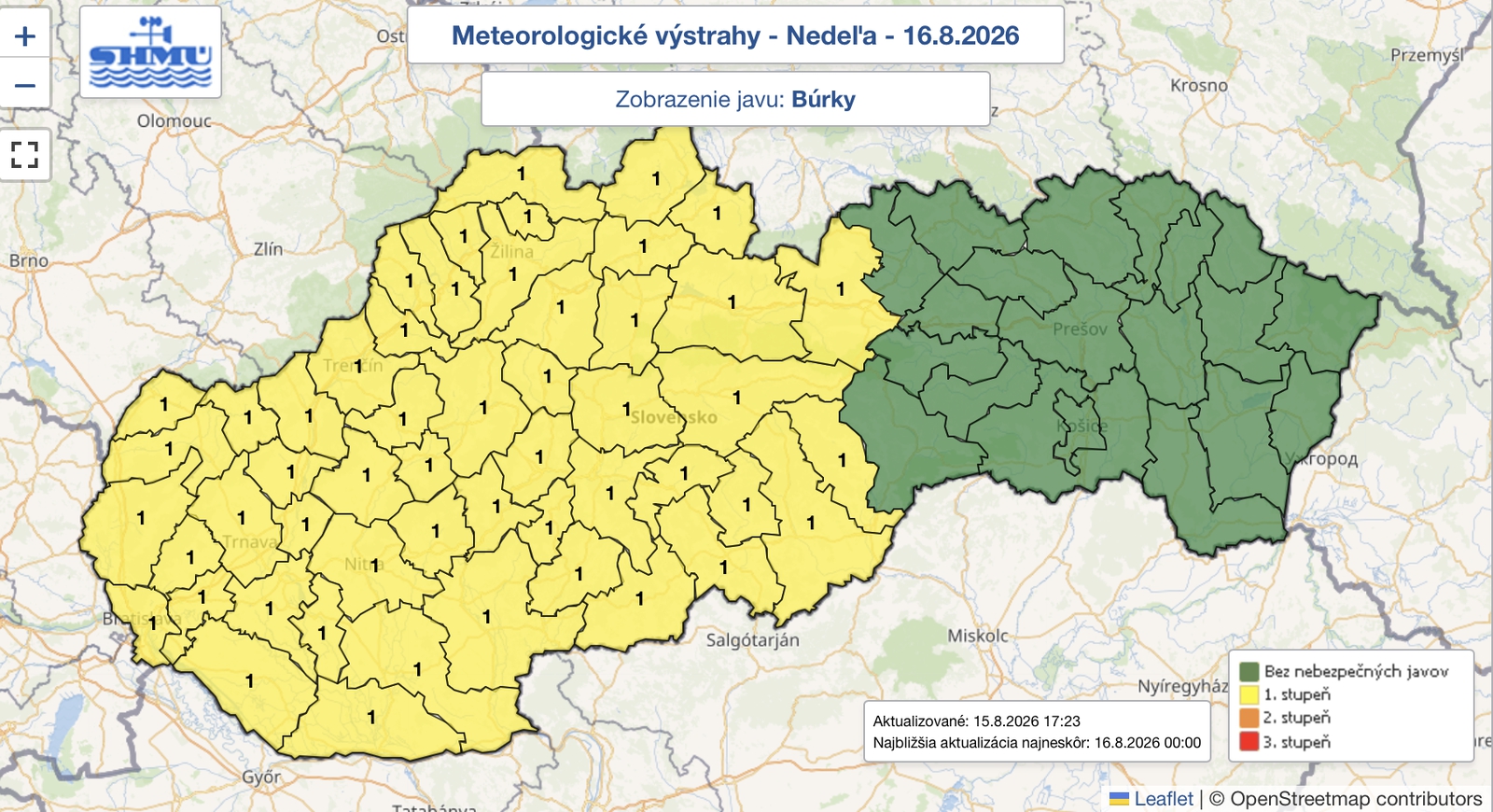 Meteorológovia vydali VÝSTRAHY! Teploty