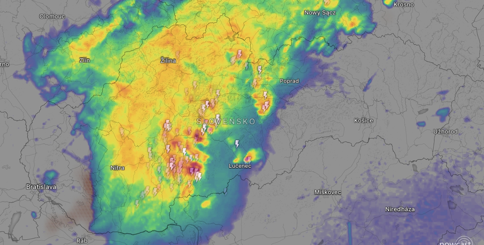 MIMORIADNE Slovensko zastihla TOTÁLNA