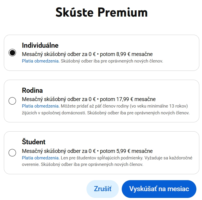 Nepríjemná ZMENA pre predplatiteľov
