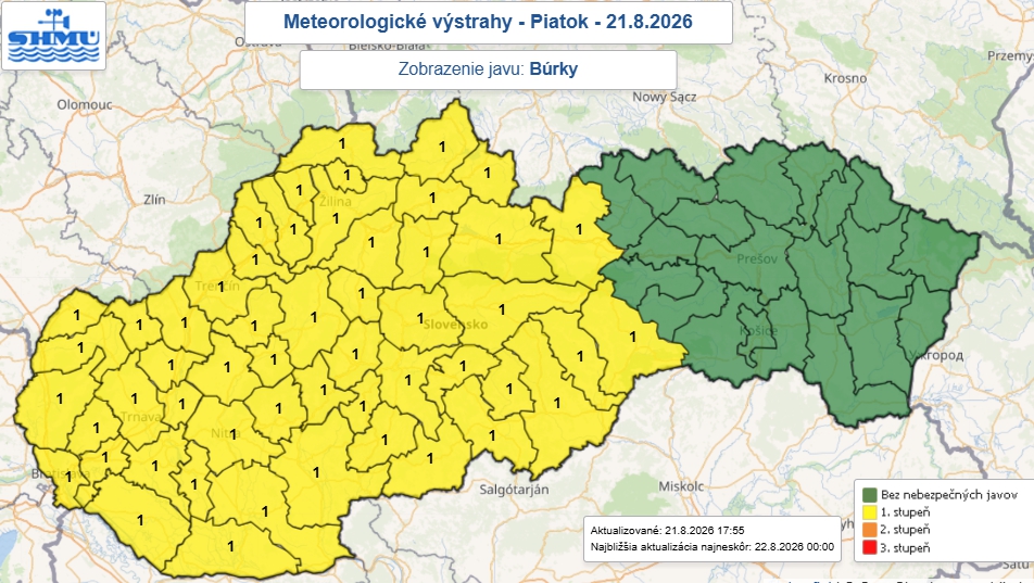 Počasie poriadne potrápi Slovensko: