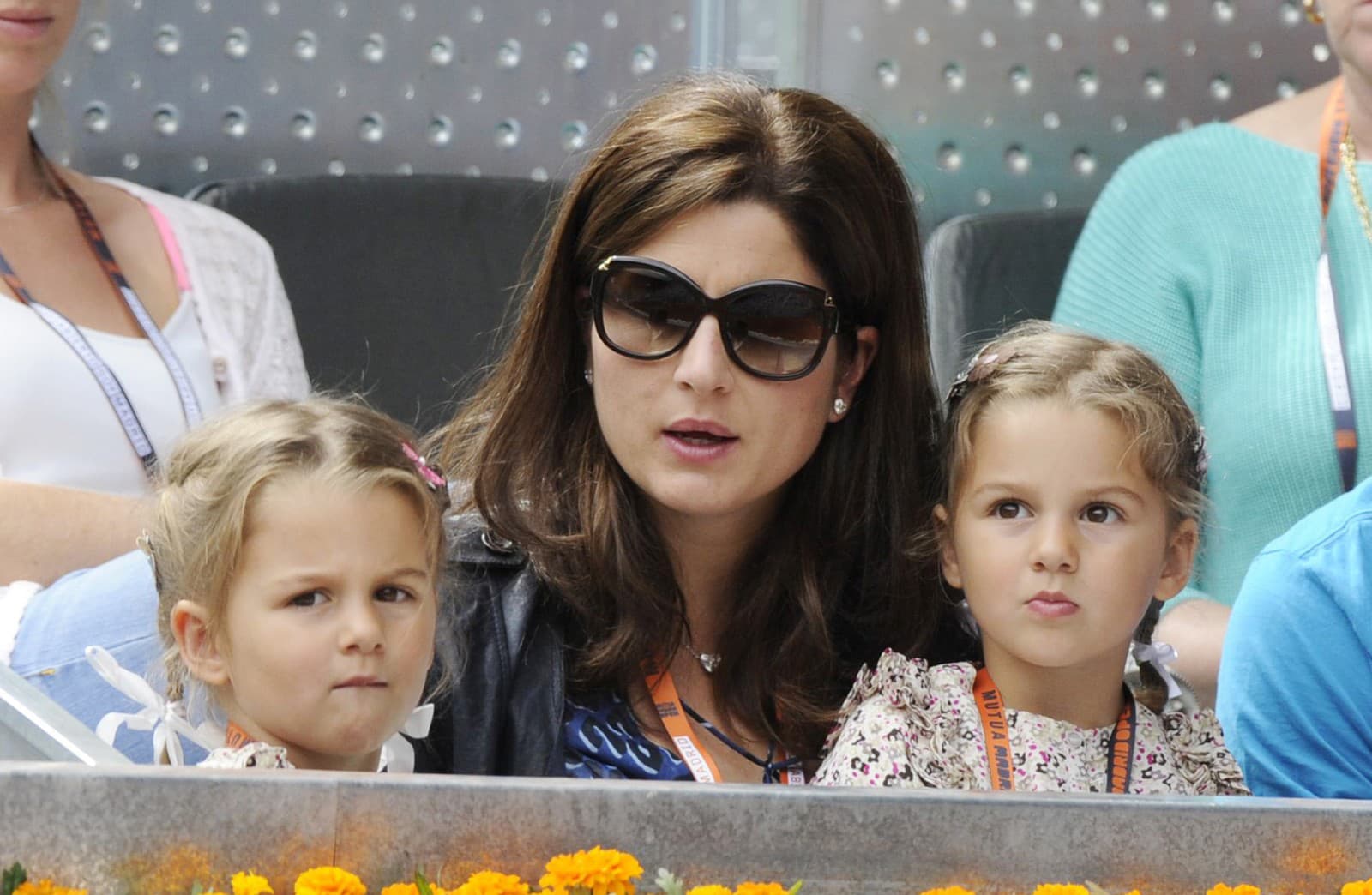 Mirka Federer a dcéry