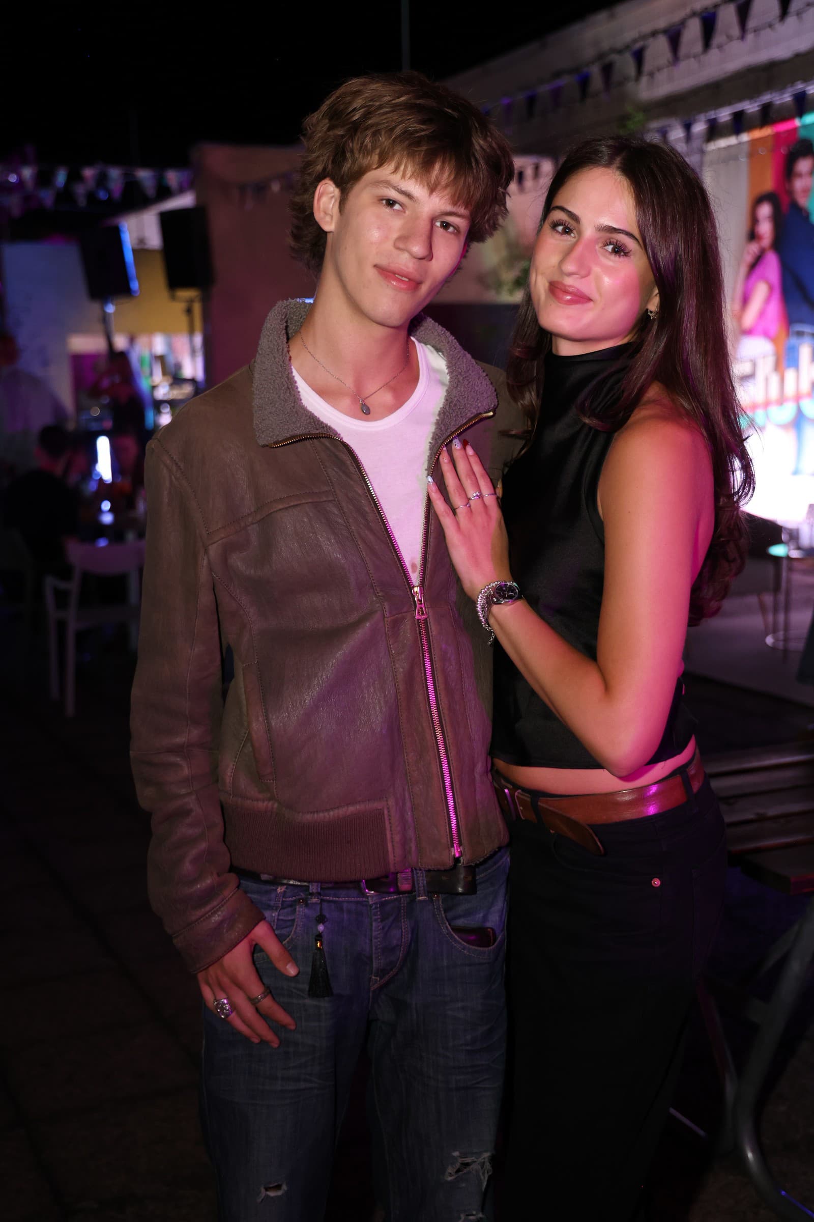 Markíza Media Party, na snímke Marko Kramár s frajerkou