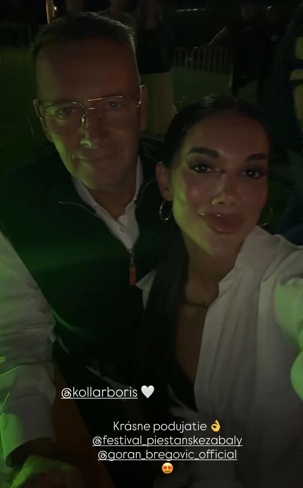 Boris Kollár a Natália Mišovičová spoločne na festivale Piešťanské zábaly. 