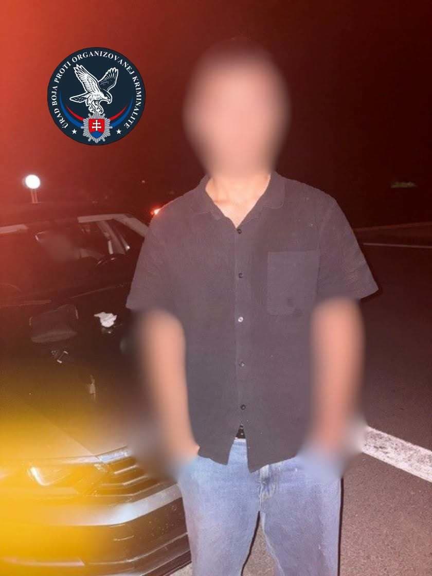 Policajná fotografia zadrženého