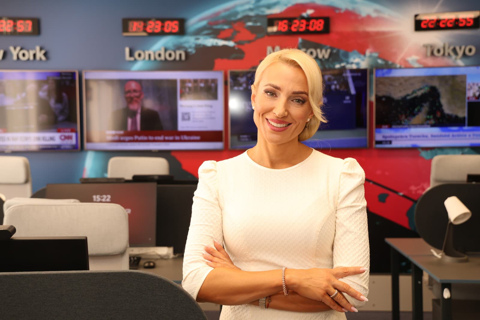 Moderátorka STVR Simona Simanová